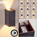 LED Außen Wand Lampe Up & Down Einfahrt Terrassen Balkon Leuchte Kupfer schwarz