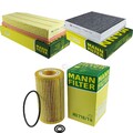MANN-FILTER Inspektionspaket passend für Mercedes-Benz M-Klasse ML 270 CDI