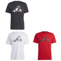 adidas T-Shirt Rundhals für Herren mit Rundhalsausschnitt