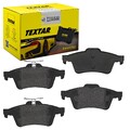 TEXTAR BREMSBELÄGE HINTEN passend für FORD FOCUS 3 C-MAX 2 KUGA TRANSIT CONNECT