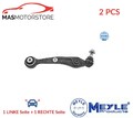 LINKS RECHTS QUERLENKER SATZ VORNE NIEDRIGER HINTEN MEYLE 316 050 0176 2PCS A