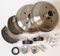 VW GOLF I / 1 CABRIO - BREMSTROMMELN SET HINTEN NEU