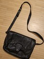 Damen Handtasche ROSI schwarz echt Leder