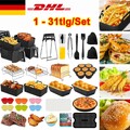 31tlg Heißluftfritteuse Airfryer Zubehör für Ninja Foodi AF400EU AF451EU AF500EU