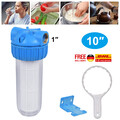 10" Wasserfilter Vorfilter Schmutzfilter Pumpen Hauswasserwerke 8 bar 1" Zoll