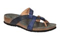 Think Schuhe JULIA blau Damen Pantoletten Zehentrenner Pantolette 3-000246-8020