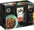 SHEBA Katzenfutter Multipack Selection in Sauce Herzhafte Komposition 12x85g