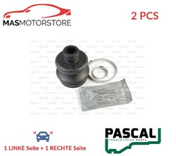 ACHSMANSCHETTE ANTRIEBSWELLE PAAR TRANSMISSION END PASCAL G6M002PC 2PCS I NEU