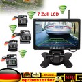 4x Rückfahrkamera mit und Split Quad Monitor 12V-24V LKW Auto Rückfahrsystem 7"