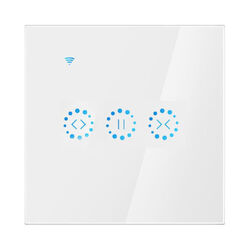 Smart WIFI Rolladenschalter Touch Jalousieschalter Vorhang Schalter Alexa TUYA