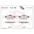 Brembo Bremsbelag-Satz Bremsklötze hinten 87653521 | 338935