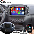 Android 15 Carplay Autoradio GPS Navi RDS Für VW Tiguan 5N 2007-2016 Golf Plus
