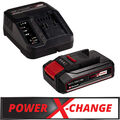 Einhell 18V 2,5 Ah PXC Starter Kit Akku und Ladegerät 4512097 Power X-Change