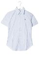 LAUREN RALPH LAUREN Hemd-Bluse Damen Gr. DE 34 blau-weiß Business-Look