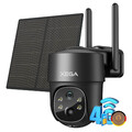 Xega 4G LTE Überwachungskamera Aussen Solar mit SIM Karte - 2K HD 3MP PTZ