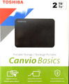 Toshiba Canvio Basics 2 TB - 2000 GB - USB 3.0 - PC Laptop Festplatte - 2,5 Zoll