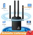300M / 1200M WLAN Repeater Router Range Access Point Booster WIFI Signal Neu