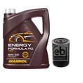 FEBI BILSTEIN Ölfilter 5L MANNOL Energy Formula PD 5W-40 für VW Passat Variant