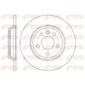 2x Bremsscheibe REMSA 6659.00 passend für FORD SEAT VW