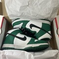 Nike Dunk High Gr. 39 Malachite/Weiß/Schwarz, Kaum Getragen
