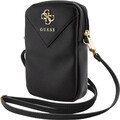 Guess Handtasche Sachet Geldbeutel Umhängetasche mit Logo - Schwarz