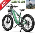 DUOTTS Elektrofahrrad 26" e-Mountainbike 80NM20AH E-BIKE Shimano 8Gänge 120km DE