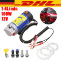 12V/100W Dieselpumpe Absaugpumpe Ölabsaugpumpe Ölpumpe Ölwechselpumpe 1-4L/min