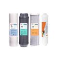 Ersatzfilterset 10 Zoll | Ersatzfilter für Osmoseanlagen und Umkehrosmose 4 tlg.