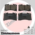ZIMMERMANN Bremsbelagsatz, Scheibenbremse 26420.145.1 für TOYOTA