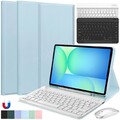 QWERTZ Bluetooth Tastatur Hülle für Samsung Galaxy Tab S10 S9 FE S8 S7 S6 A9+ A8