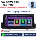Linux Carplay Radio GPS Navi Für BMW 3er E90 E91 E92 2005-2012 ohne System T113