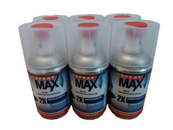 6 x 250ml Spraydose 2K Klarlack glänzend SprayMax Autolack Lack Rapid Lackspray