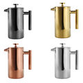 ECHTWERK  French Press Edelstahl 800 ml  Kaffeebereiter Kaffeekanne Kaffeepresse