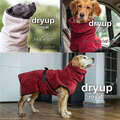 dryup® Cape Royal Hundebademantel Trockencape Baumwollfrottee alle Farben XS-XXL