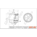 ORIGINAL® Dr!ve+ Ölfilter für VW POLO II GOLF III POLO Coupe GOLF III Variant