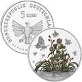 5 Euro Gedenkmünze Deutschland 2022 Insektenreich Wunderwelt Insekten 1. Ausgabe