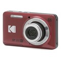 Kodak PixPro FZ55 Red, Digitalkamera 16MP 5x Zoom