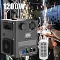 1200W Sparkular Cold Spark Machine DMX Funkenmaschine Fernbedienung Für DJ Party