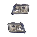 Halogen Scheinwerfer Set links & rechts H1/H1/H3 für Audi A6 Avant