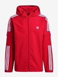 Adidas Originals Adicolor Classics 3-Stripes Jacke Rot Weiß L