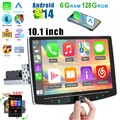 10" 6+128G Android 14 8-core Carplay Autoradio 1 DIN Navi Drehbar Bildschirm 4G