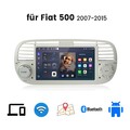 Android14 Autoradio Für Fiat 500 500C 2007-2015 CarPlay GPS Navi WiFi SWC 2+32GB