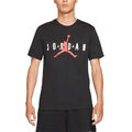 Nike Air Jordan Herren Rundhalsausschnitt T-Shirts Sport Baumwolle Sommer Retro Freizeit T-Shirt