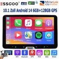 Android14 6+128G Apple Carplay Autoradio GPS Navi 360° Drehbar Bildschirm RDS BT