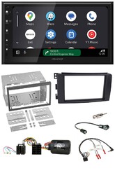 Kenwood DAB Bluetooth USB Lenkrad 2DIN Autoradio für Smart ForFour 2004-2006