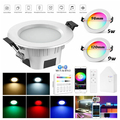 5W-9W Bluetooth LED Einbaustrahler RGB+WW+CW Einbauleuchte Decken WIFI Dimmbar