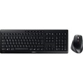 CHERRY Stream Comfort Funk Tastatur, Maus-Set  Deutsch, QWERTZ Schwarz