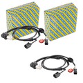 2X SNR ABS-SENSOREN VORNE PASSEND FÜR AUDI A6 CITROËN C25 FIAT PUNTO FORD ORION