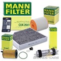 MANN-FILTER INSPEKTIONSPAKET FILTERSATZ FÜR AUDI A6 C7 4G A7 4G 3.0 TDI BJ 10-18