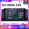 DAB+ 4G+64G Für BMW 5er E39 7er E38 Android 13 Autoradio Carplay GPS NAVI RDS 4G